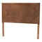 Baxton Studio Terrian Classic and Traditional Ash Walnut Finished Wood Queen Size Headboard 221-12879-ZORO - alternate 5
